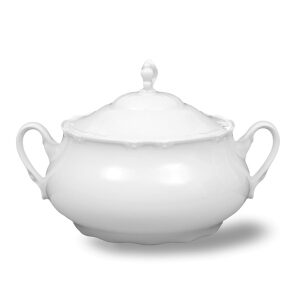 Porcelán a sklenice na víno