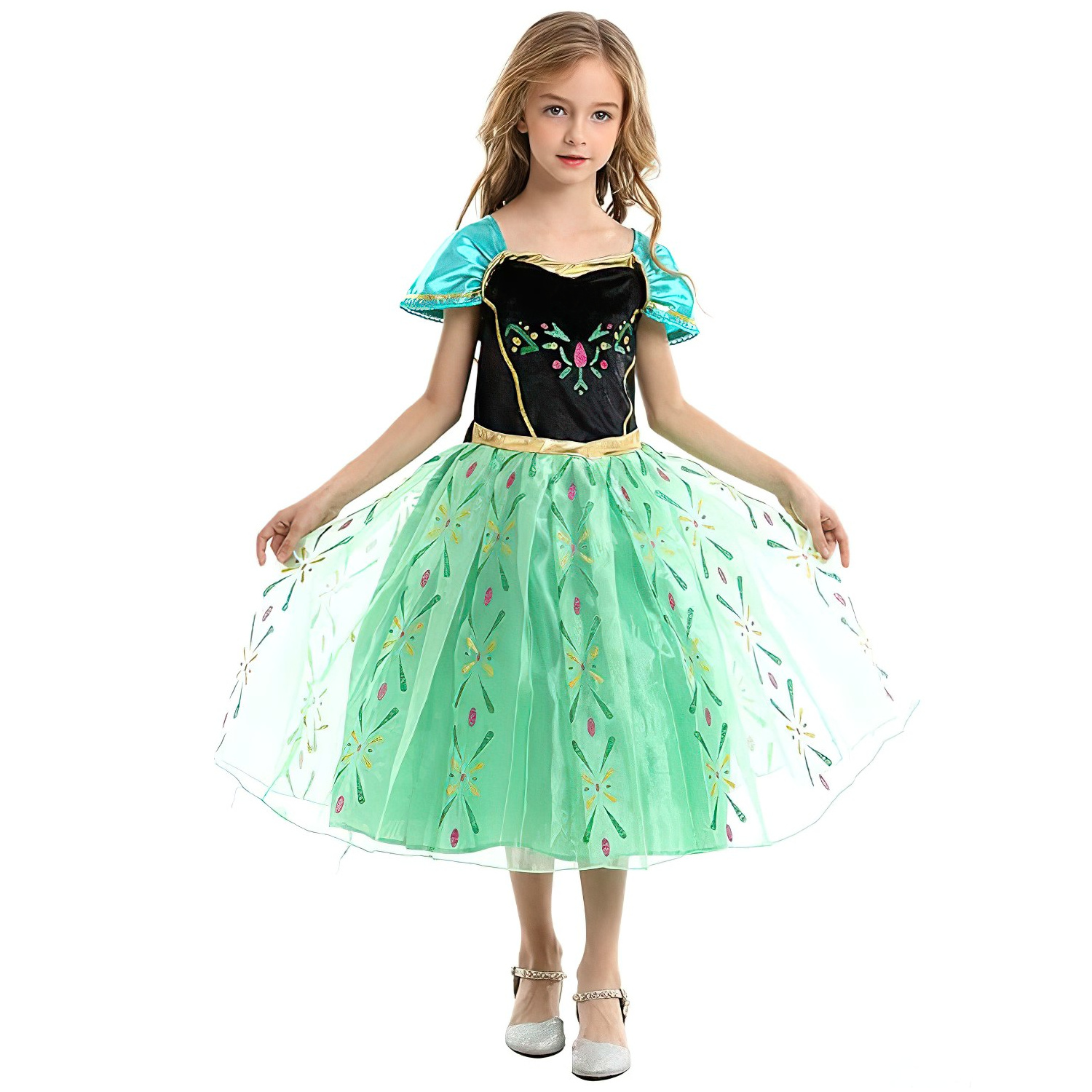Dětský kostým ANNA Frozen Premium 110-116 M