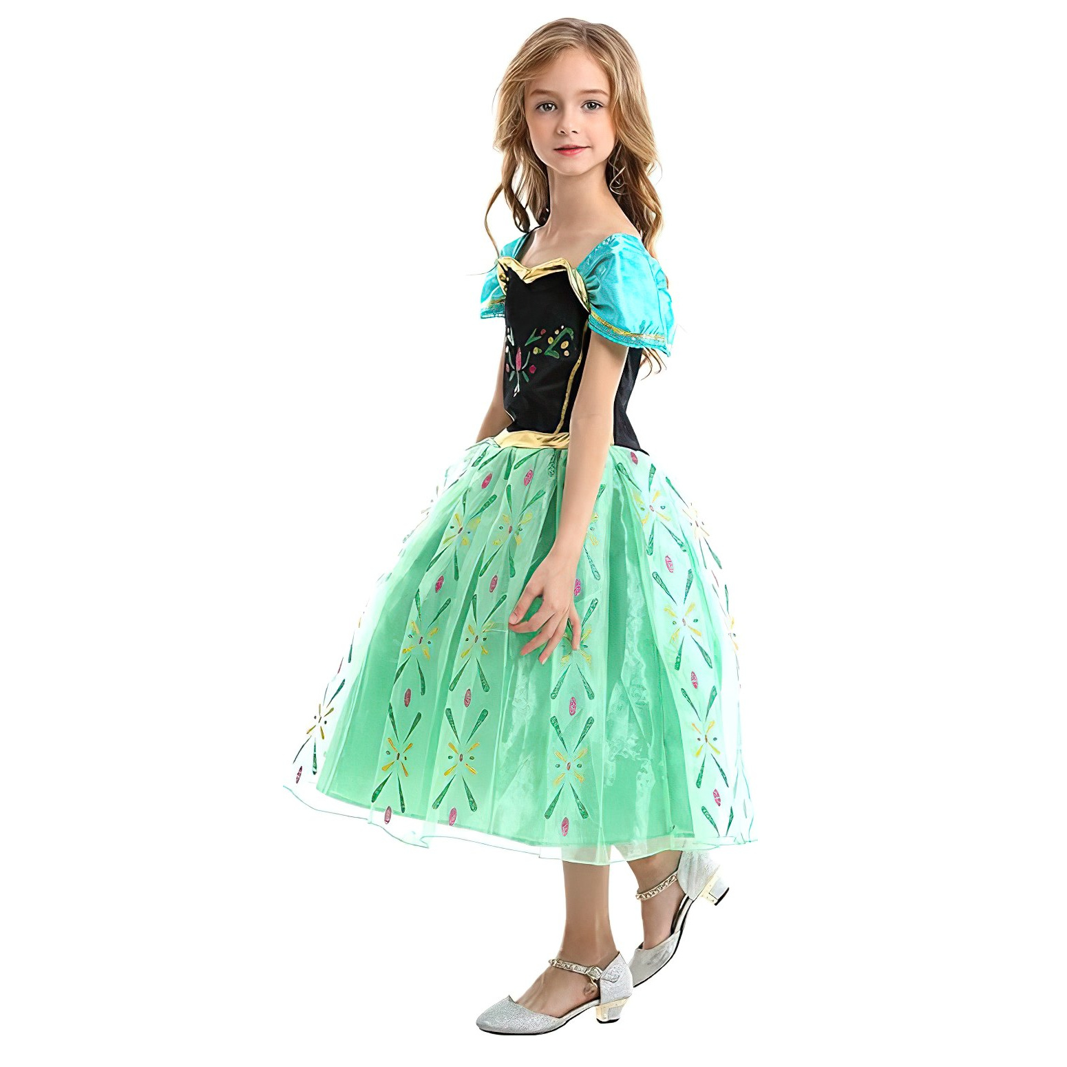Dětský kostým ANNA Frozen Premium 110-116 M - Obrázek 3