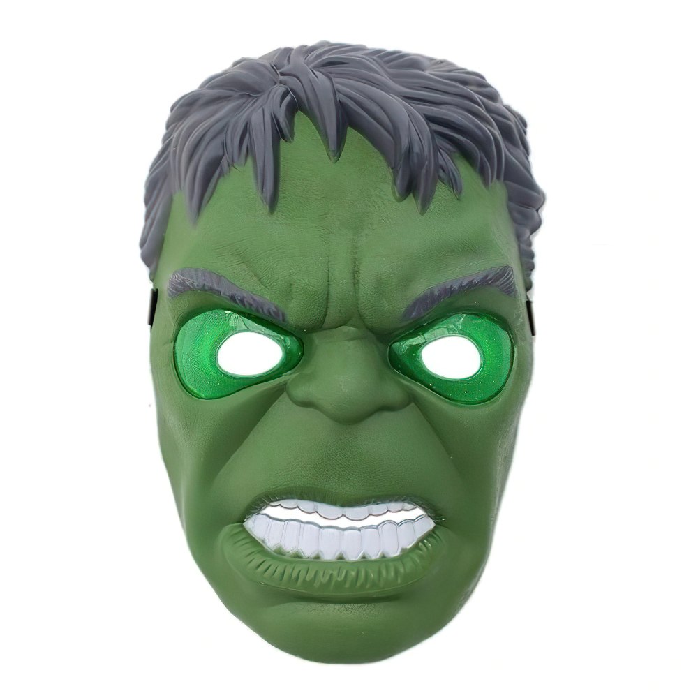 Hulk svítící maska zelená - Obrázek 2