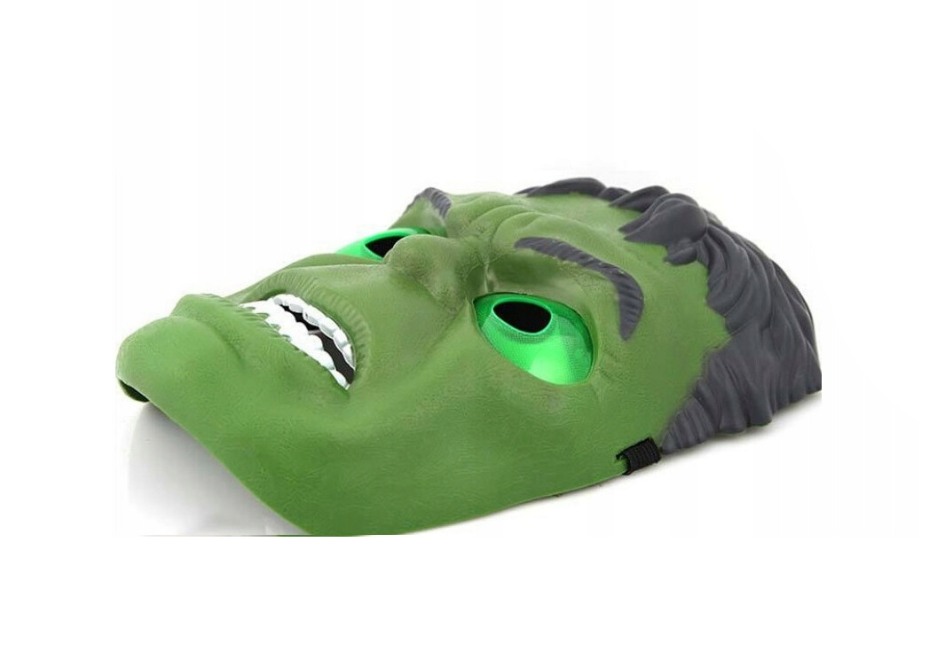Hulk svítící maska zelená - Obrázek 4