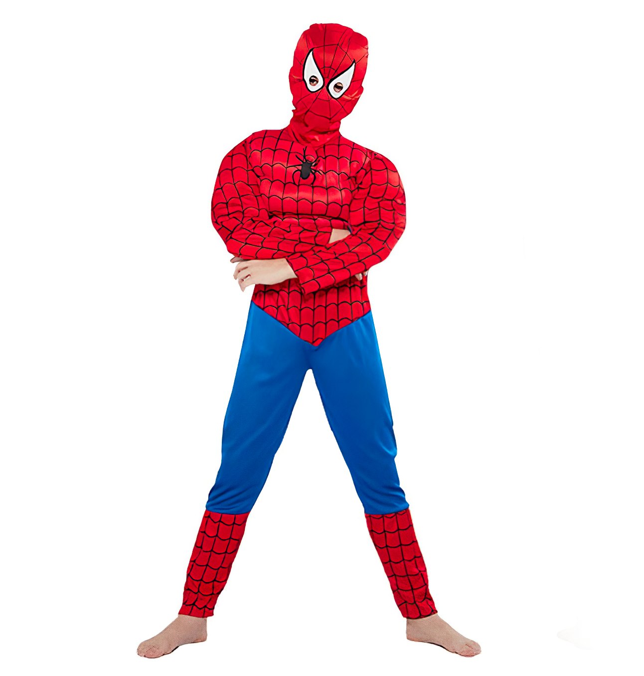 Dětský kostým Svalnatý Spiderman 98-110 S