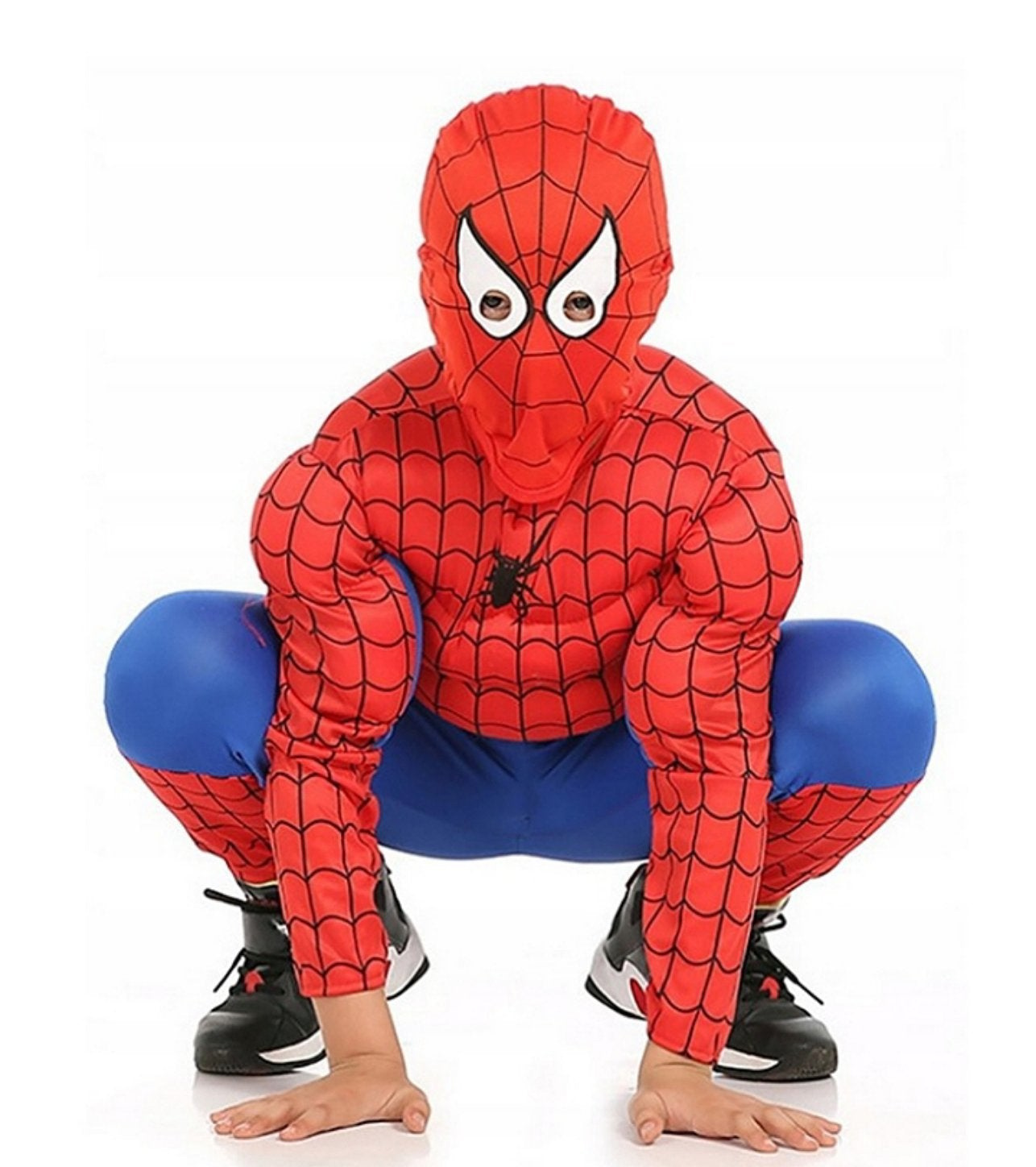 Dětský kostým Svalnatý Spiderman 98-110 S - Obrázek 3
