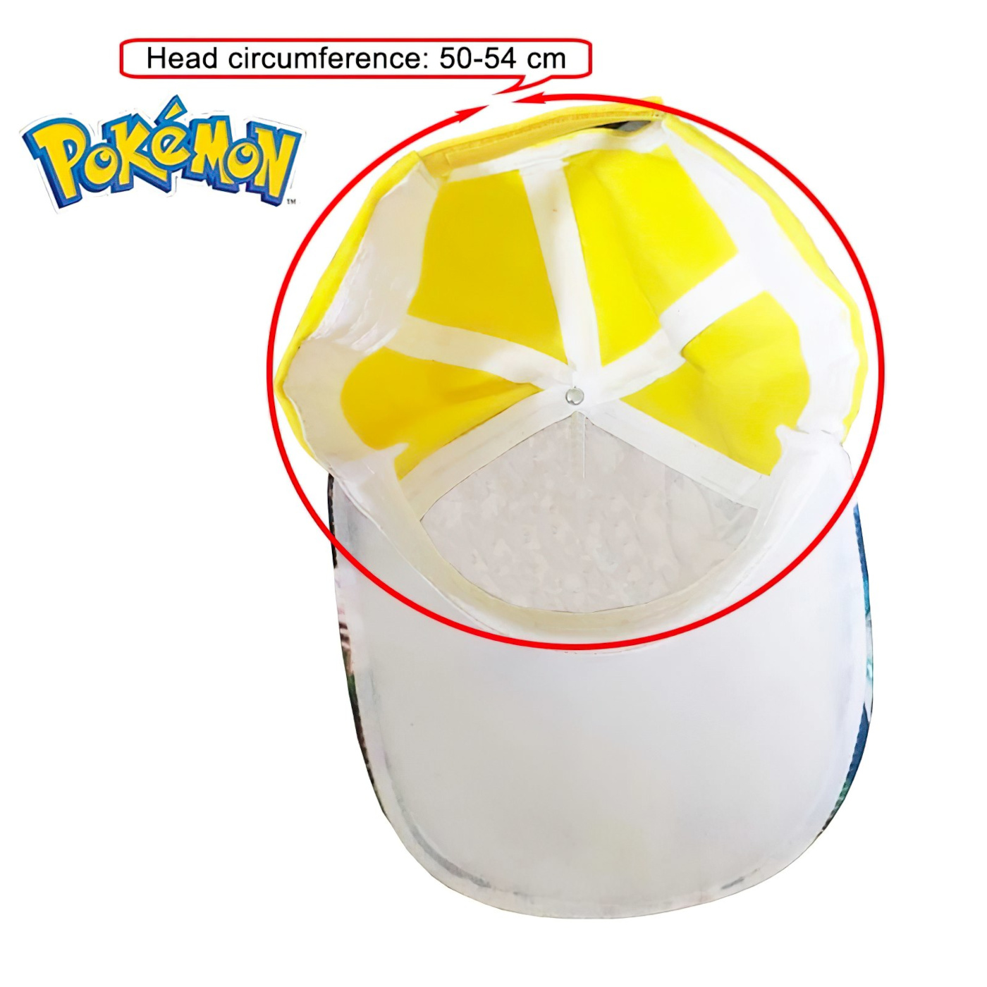 Dětská kšiltovka Pokémon Pikachu s potiskem M - Obrázek 4