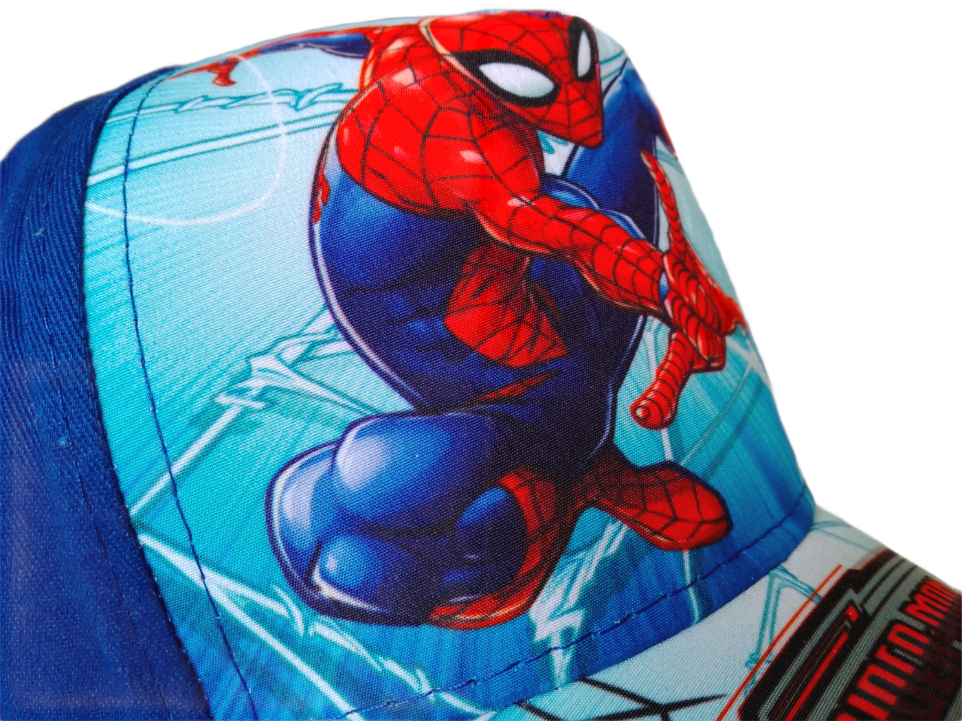 Dětská kšiltovka Spiderman v akci s potiskem M - Obrázek 3