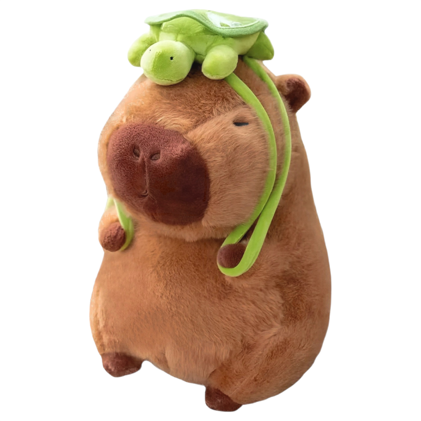 Plyšová hračka Capybara s želvičkou 23cm - Obrázek 4