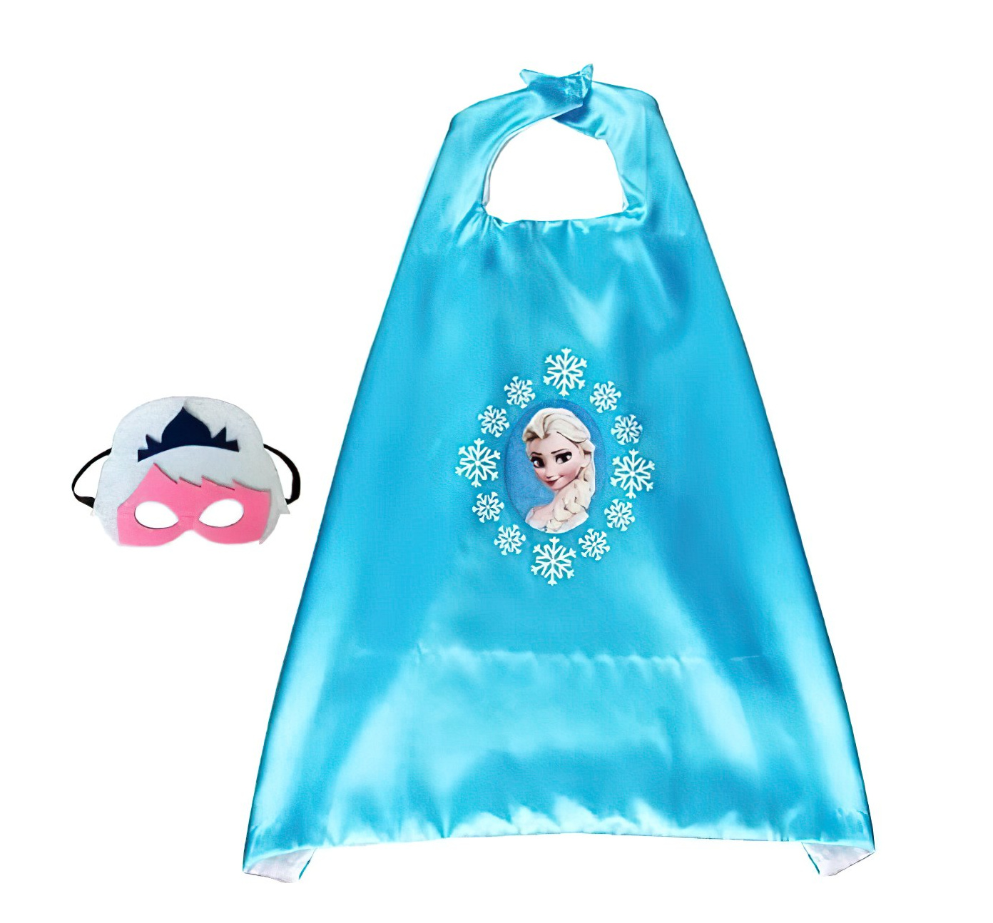 Dětský karnevalový převlek Frozen Elsa s vločkami 2v1 - Obrázek 3
