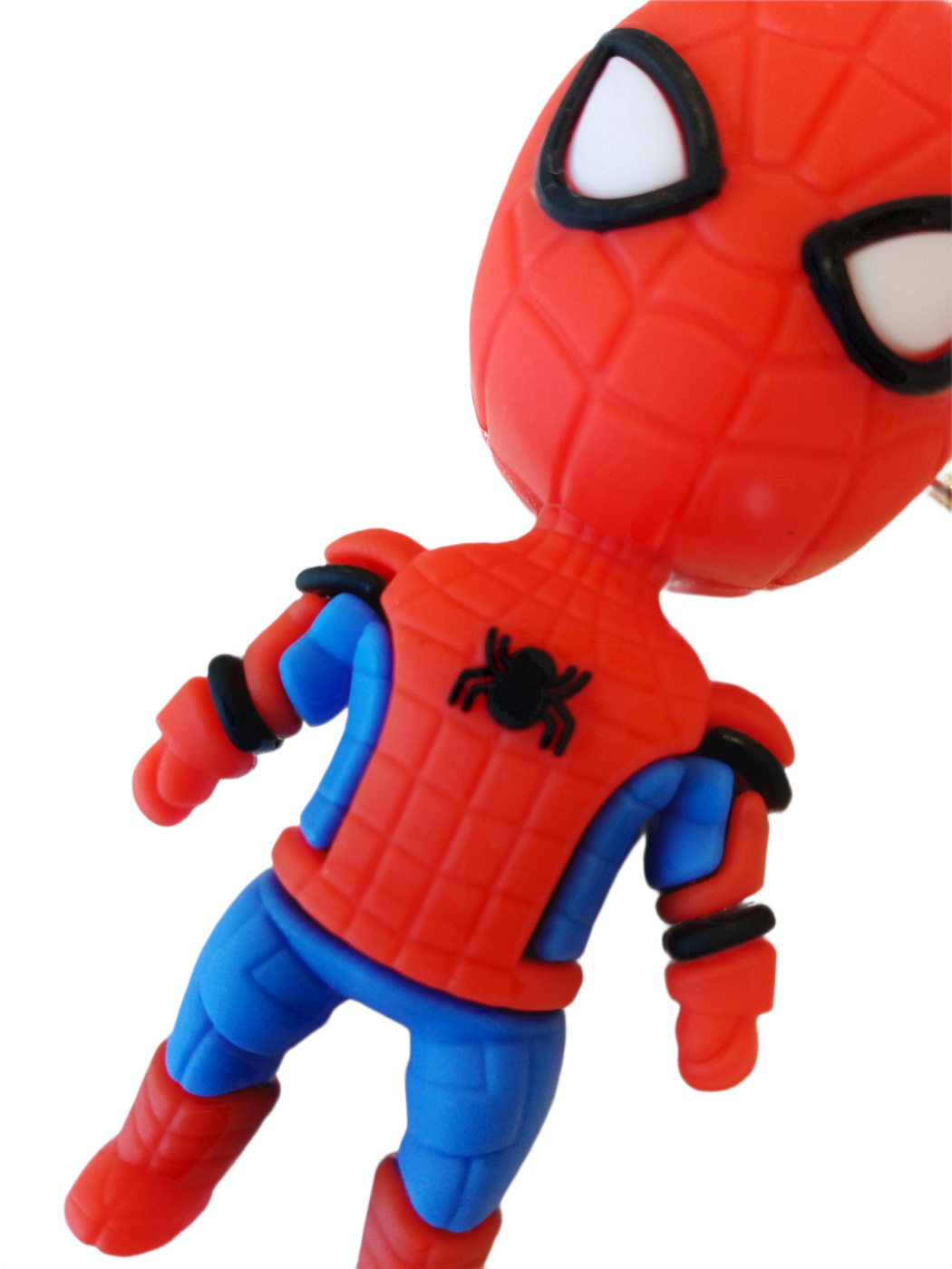 Dětská klíčenka Spiderman s poutkem a karabinou - Obrázek 4