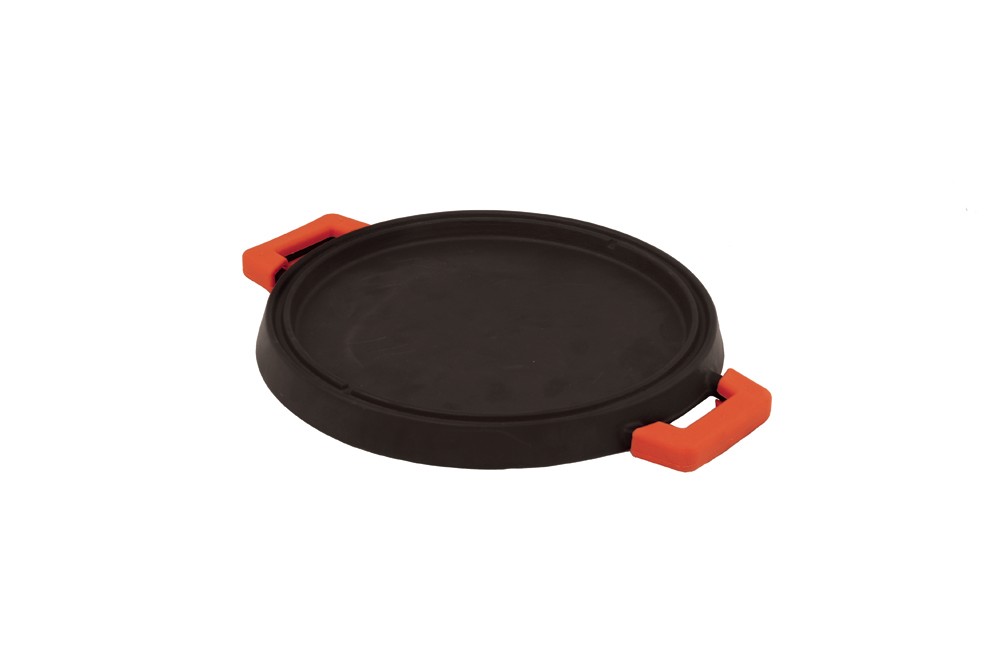 Litinová kulatá oboustranná plotýnka 28 cm