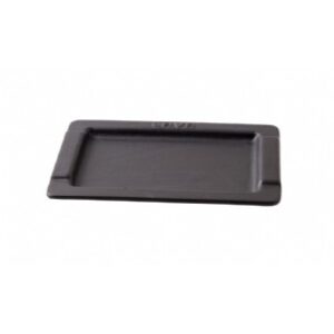 Litinový servírovací talíř 17x25 cm