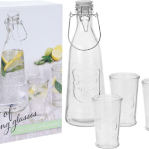 Sada na vodu - karafa a 4 sklenice