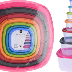 Sada plastových dóz 7ks