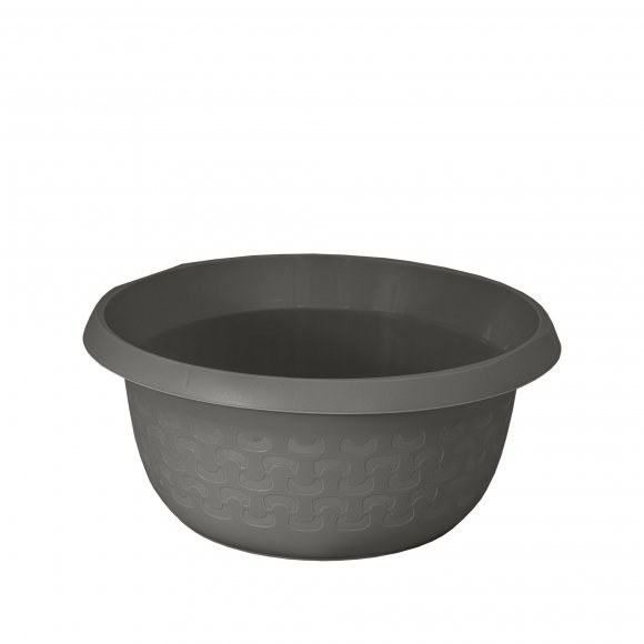Kulatý lavor/mísa Cotton 5l - antracit