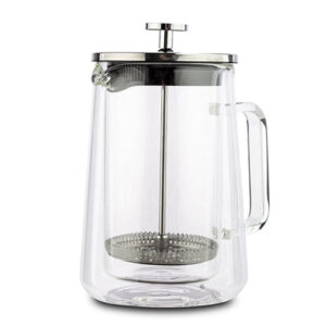 Dvoustěnný skleněný french press - 1000ml