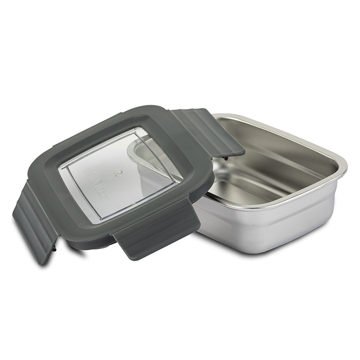 Obdelníková nerezová dóza na potraviny Misty - 600ml - Obrázek 2