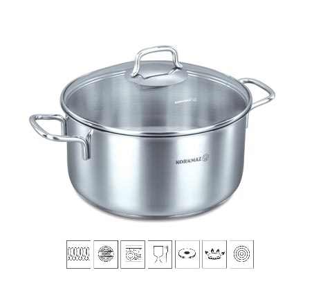 Perla - nerezový hrnec 1 l průměr 14 cm