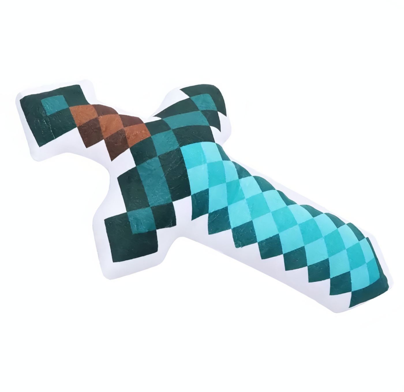 Plyšový polštář Minecraft diamantový meč 60cm - Obrázek 3
