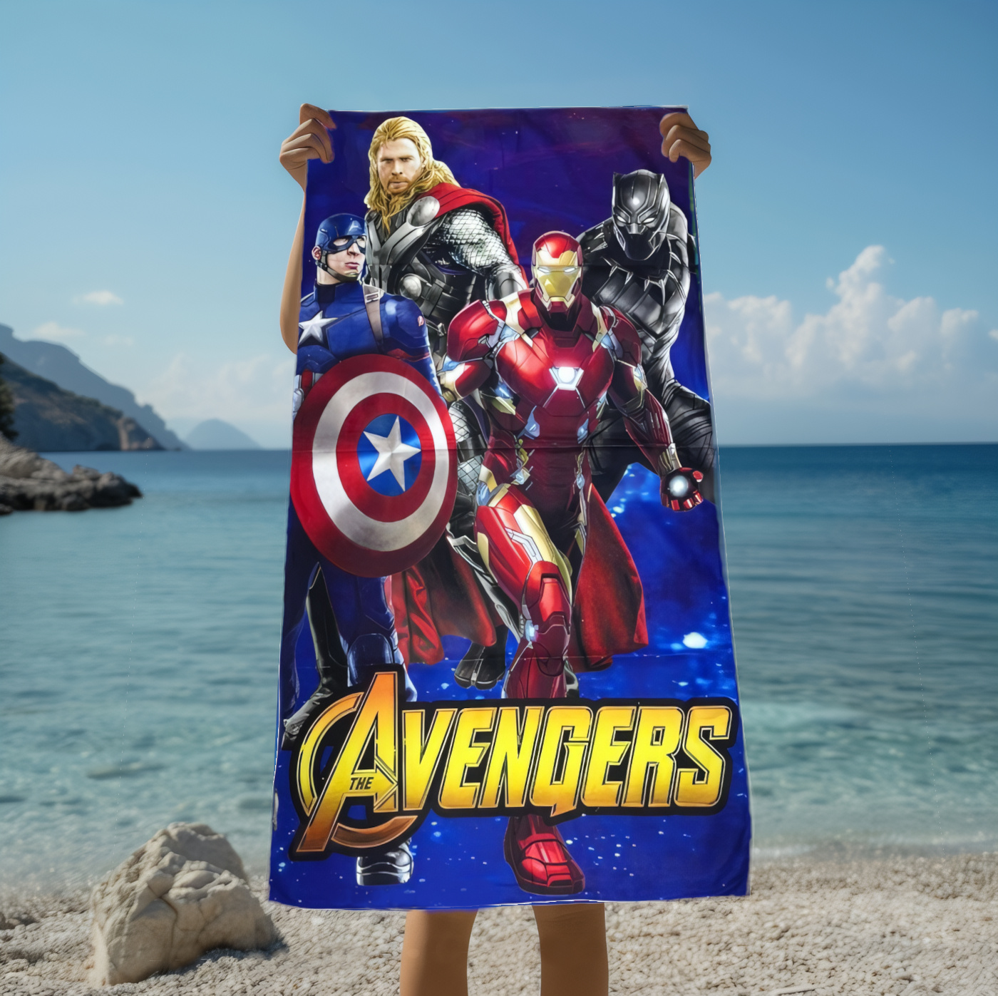 Dětská osuška Avengers 70x140 cm - Obrázek 4