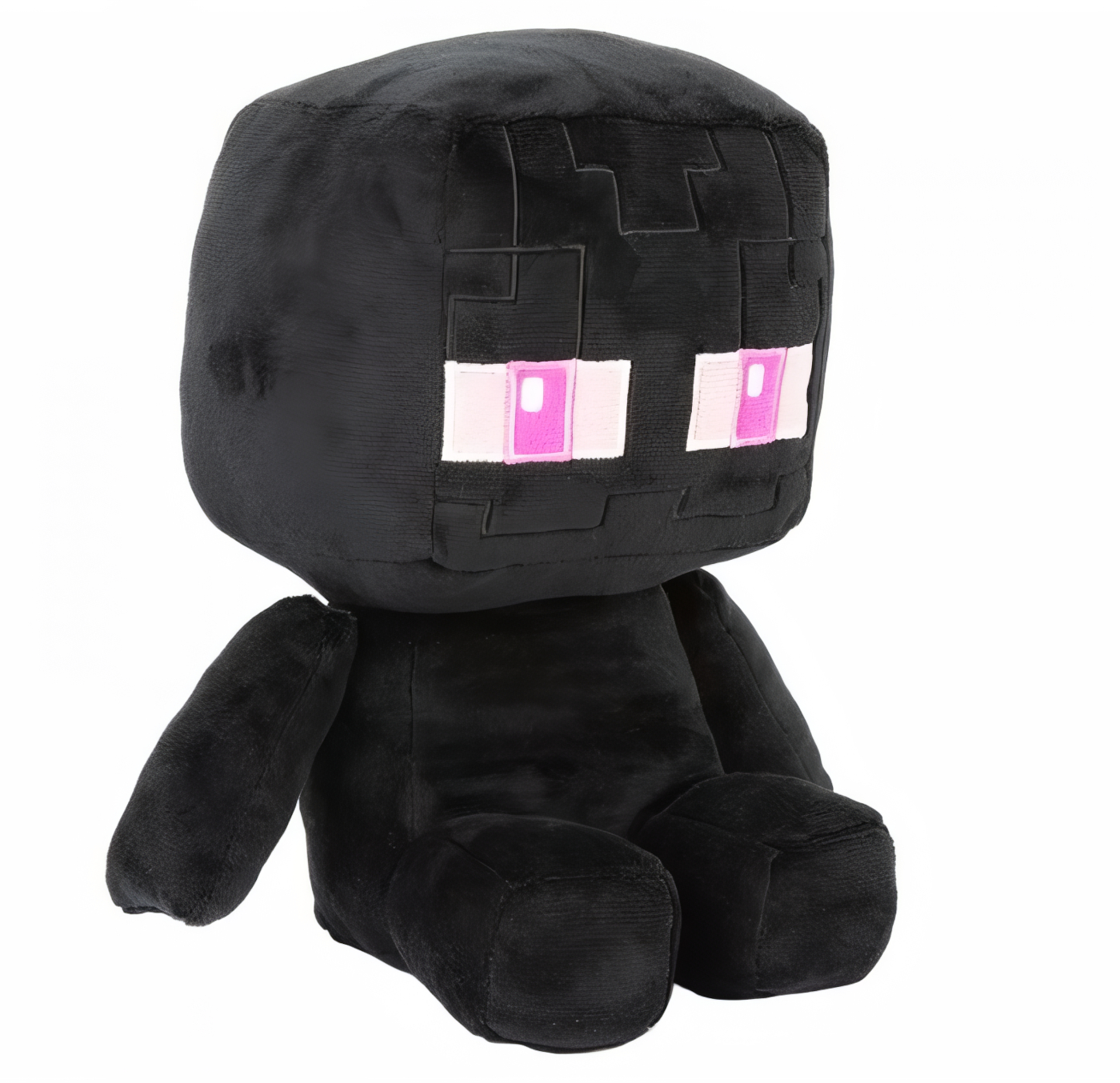 Plyšová hračka Minecraft Enderman Pixel maxi 25cm