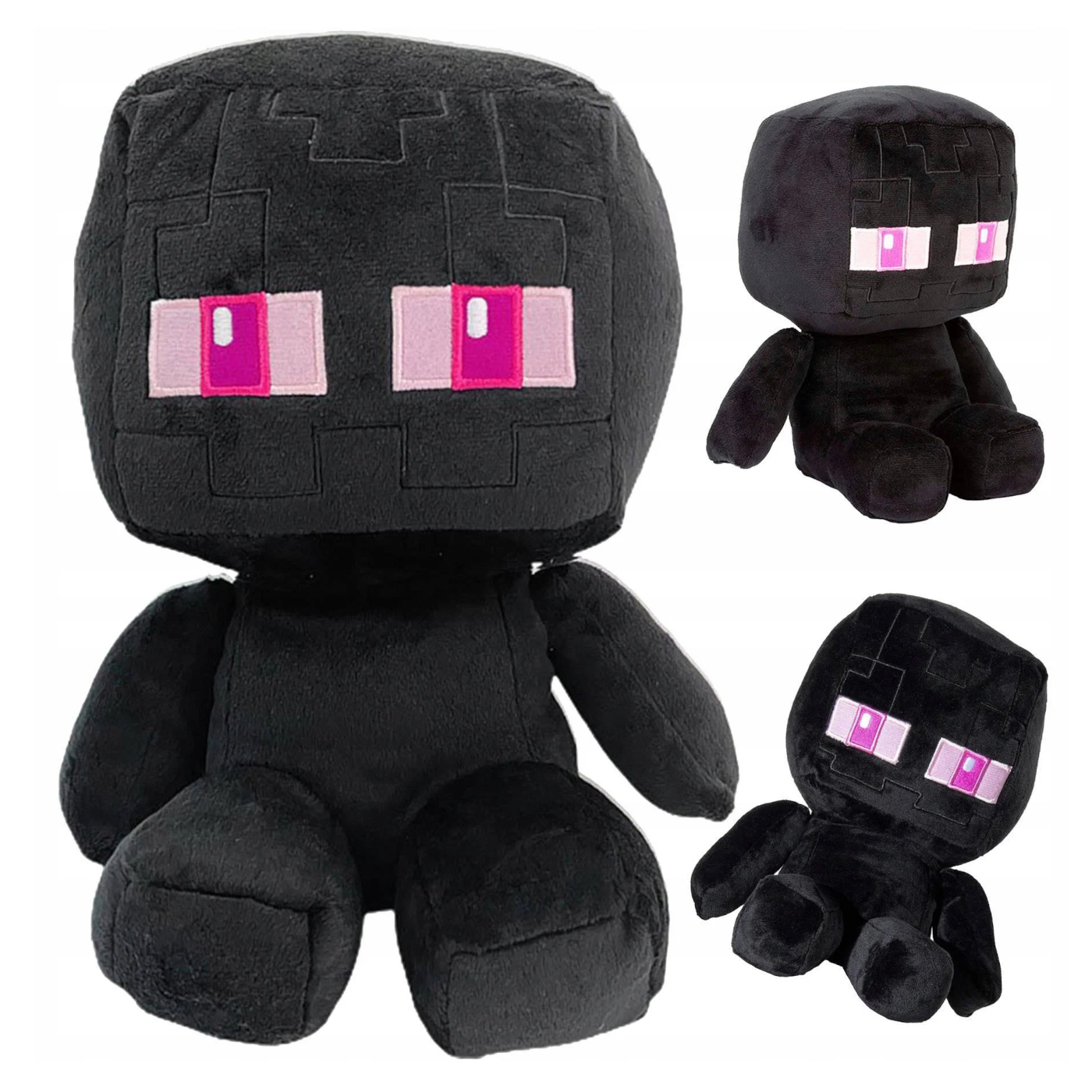 Plyšová hračka Minecraft Enderman Pixel maxi 25cm - Obrázek 4